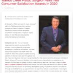 Walnut Creek plastic surgeon Joseph A. Mele, MD has won The Talk Award and the American Institute of Plastic Surgeons Award in 2020 for excellence in patient satisfaction.